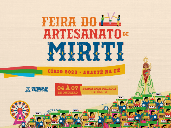 Feira do Miriti: arte, fé e tradição na festa do Círio 2023