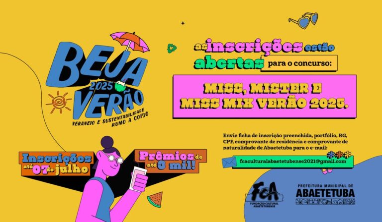 Beja Verão 2025: concurso abre inscrições para Miss, Mister e Miss Mix
