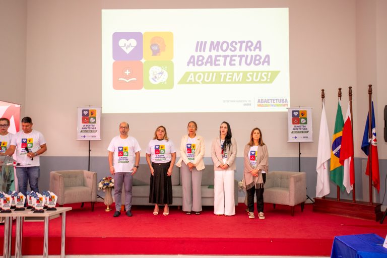 III Mostra “Aqui Tem SUS” destaca 17 experiências de sucesso da rede municipal de saúde de Abaetetuba